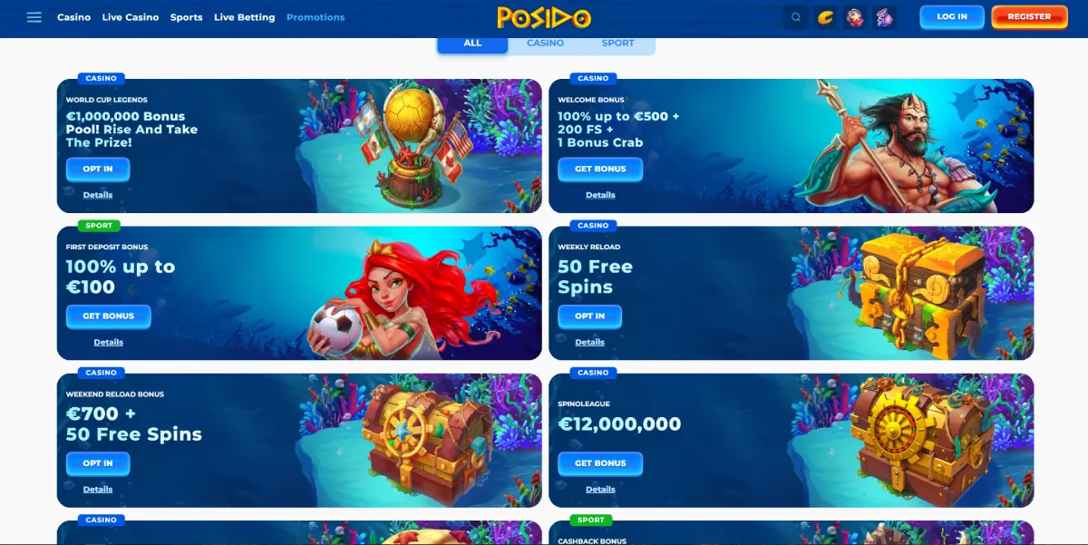 Posido Bonus